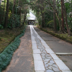 壽福寺の参道